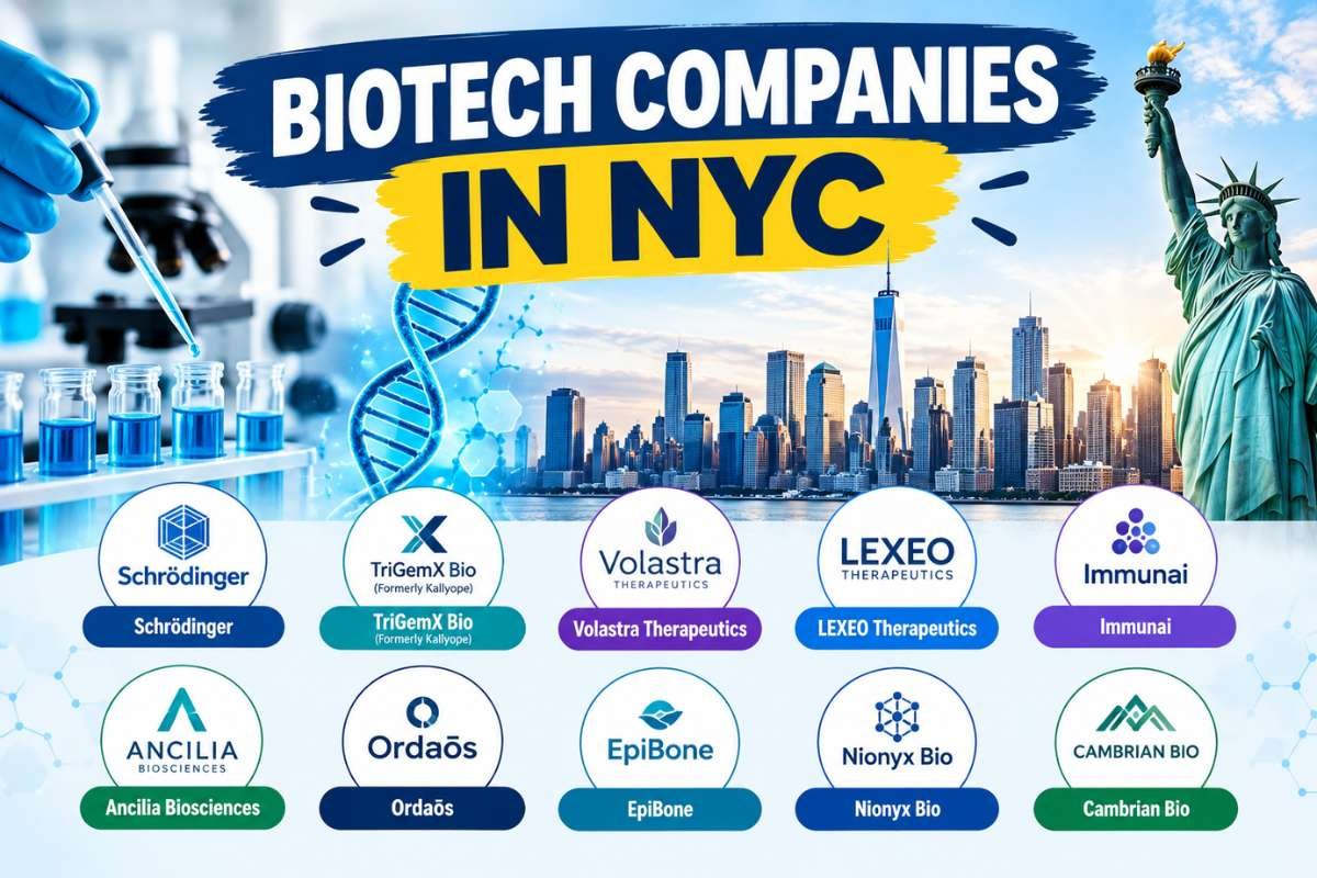 10 Biotech Companies in NYC Shaping the Future of Medicine | NYC Business World